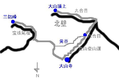 大山登山